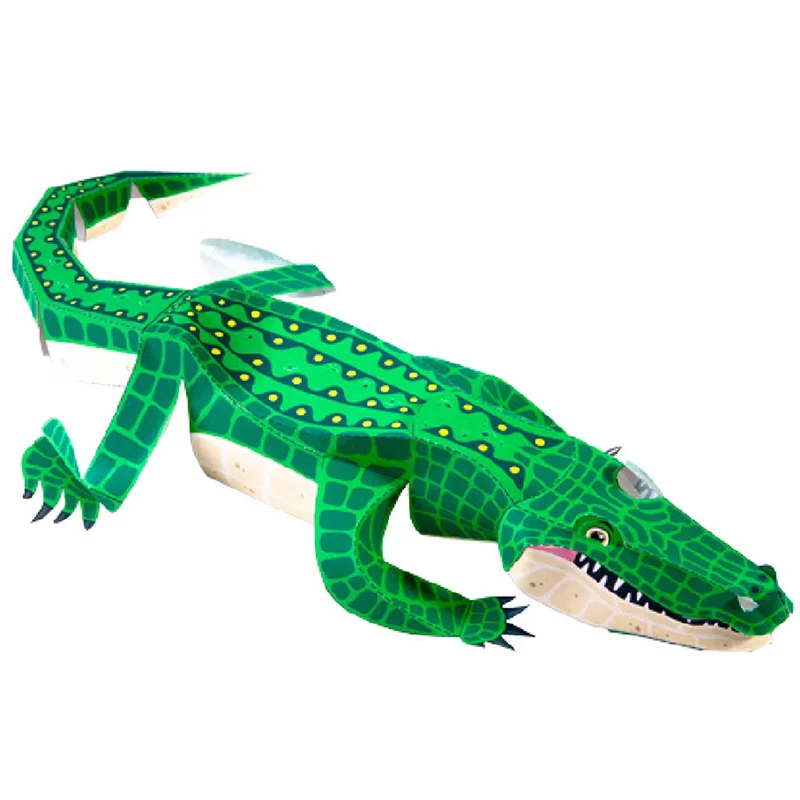 Art Craft Cardboard - Alligator Crocodile Folding Origami Art Mini