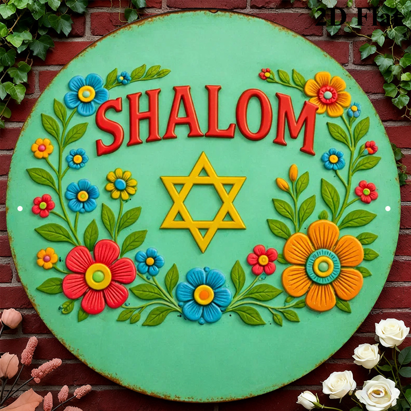 Art & Craft Paper Ideas For Kids - CIFBUY Shalom Star of David Aluminum