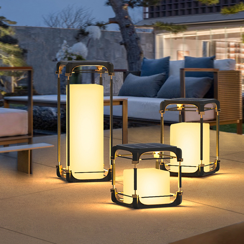 Art & Craft Fair - Luminous Floor Lamp Courtyard Solar LED