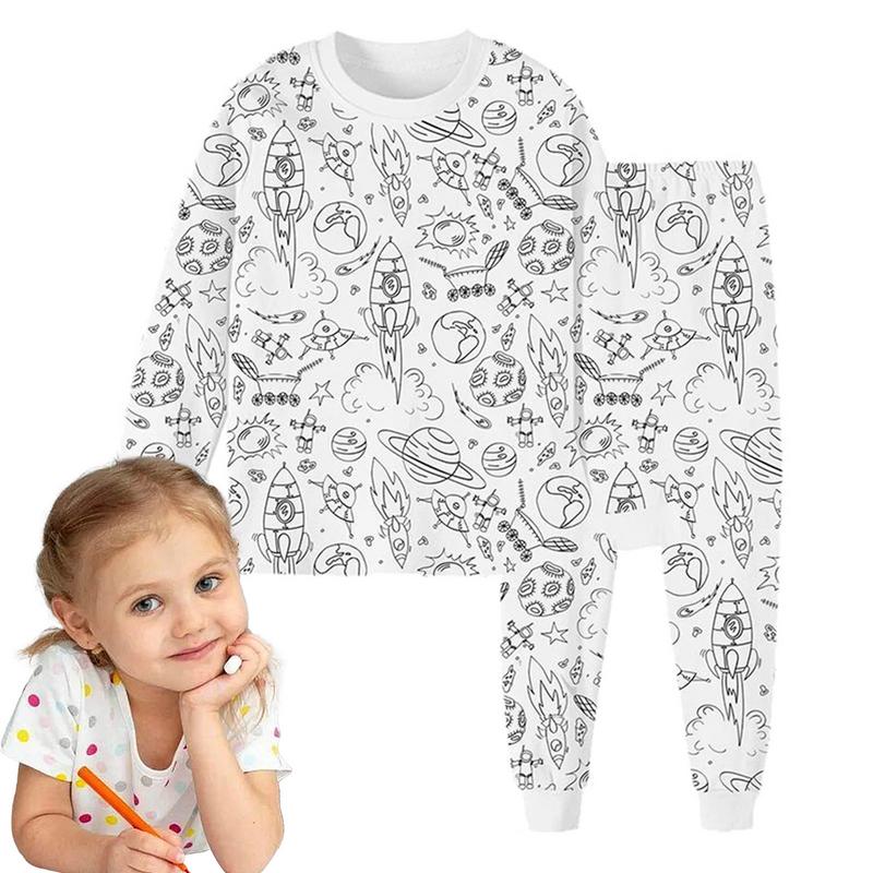 Art And Craft Autumn - Pajama Coloring For Kids Sketch Colorful