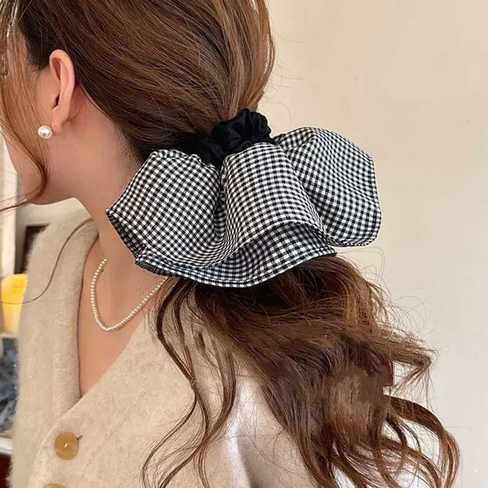 Extra Large Plaid Hair Ties El - огляд і ціна Art And Craft Hair