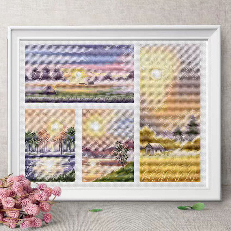 5133 Cross Stitch Kits Sets Fo - огляд і ціна Art Craft And Cloth