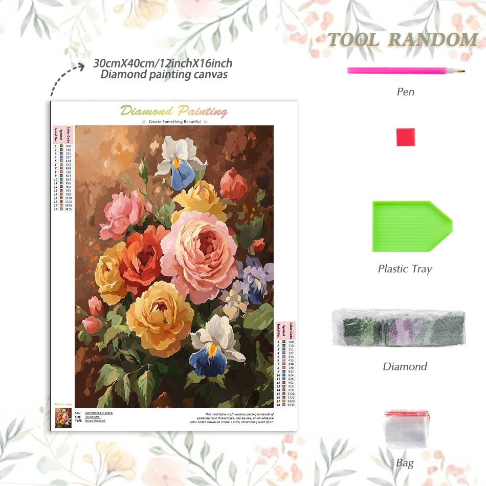 CHENISTORY Flower 5d Diamond P - огляд і ціна Art Craft Ideas With Paper