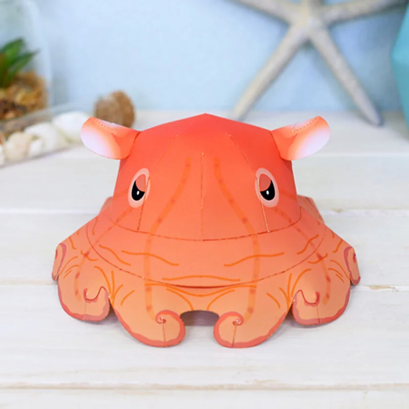 Flapjack Octopus Folding Origa - огляд і ціна Art Craft Cardboard