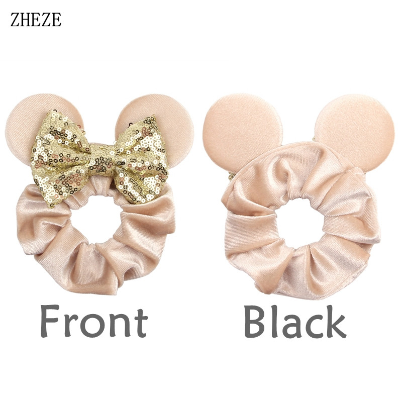 1pc Mouse Ears Hair Scrunchies - огляд і ціна Art And Craft Hair