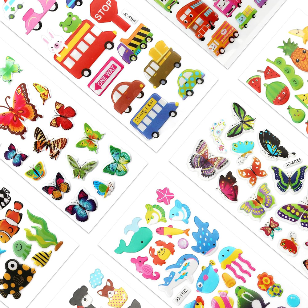 3D Puffy Bubble Stickersfor Ki - огляд і ціна Art Craft Toddler