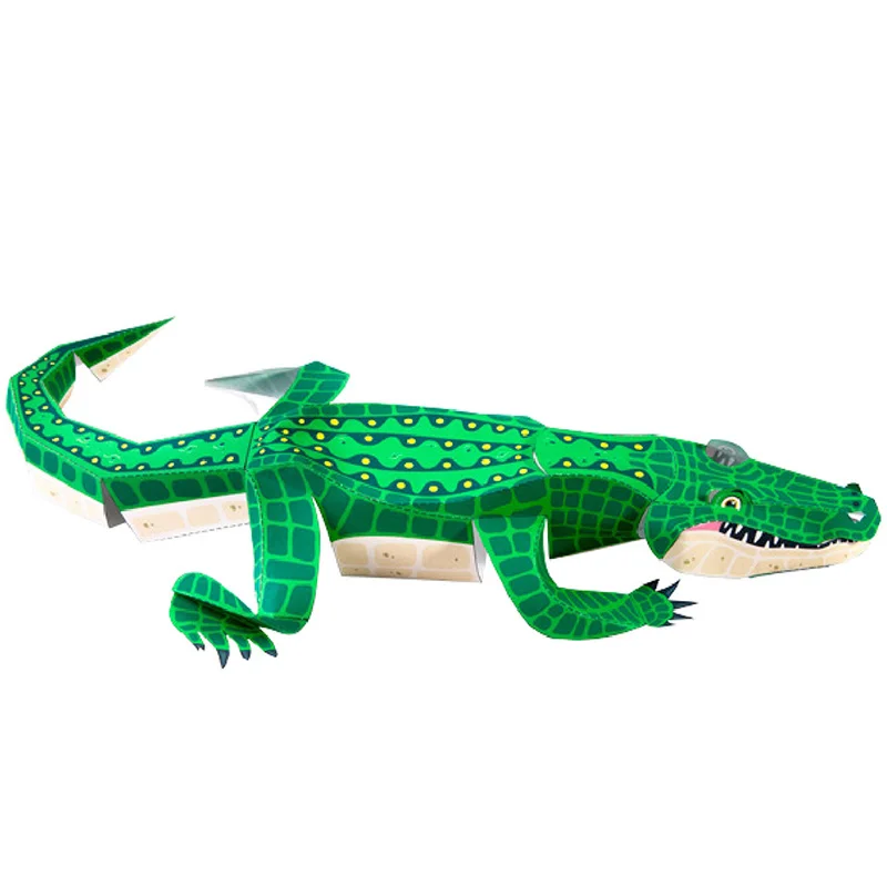 Alligator Crocodile Folding Or - огляд і ціна Art Craft Cardboard