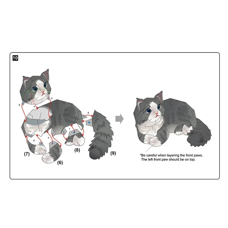 Norwegian Forest Cat Folding H - огляд і ціна Art Craft Cardboard
