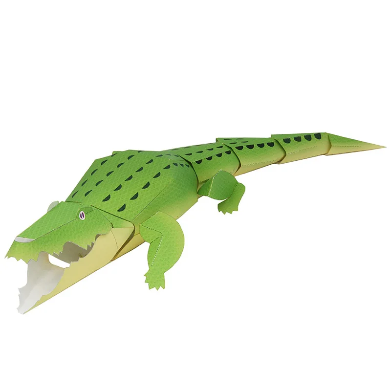 Crocodile Folding Origami Art  - огляд і ціна Art Craft Cardboard