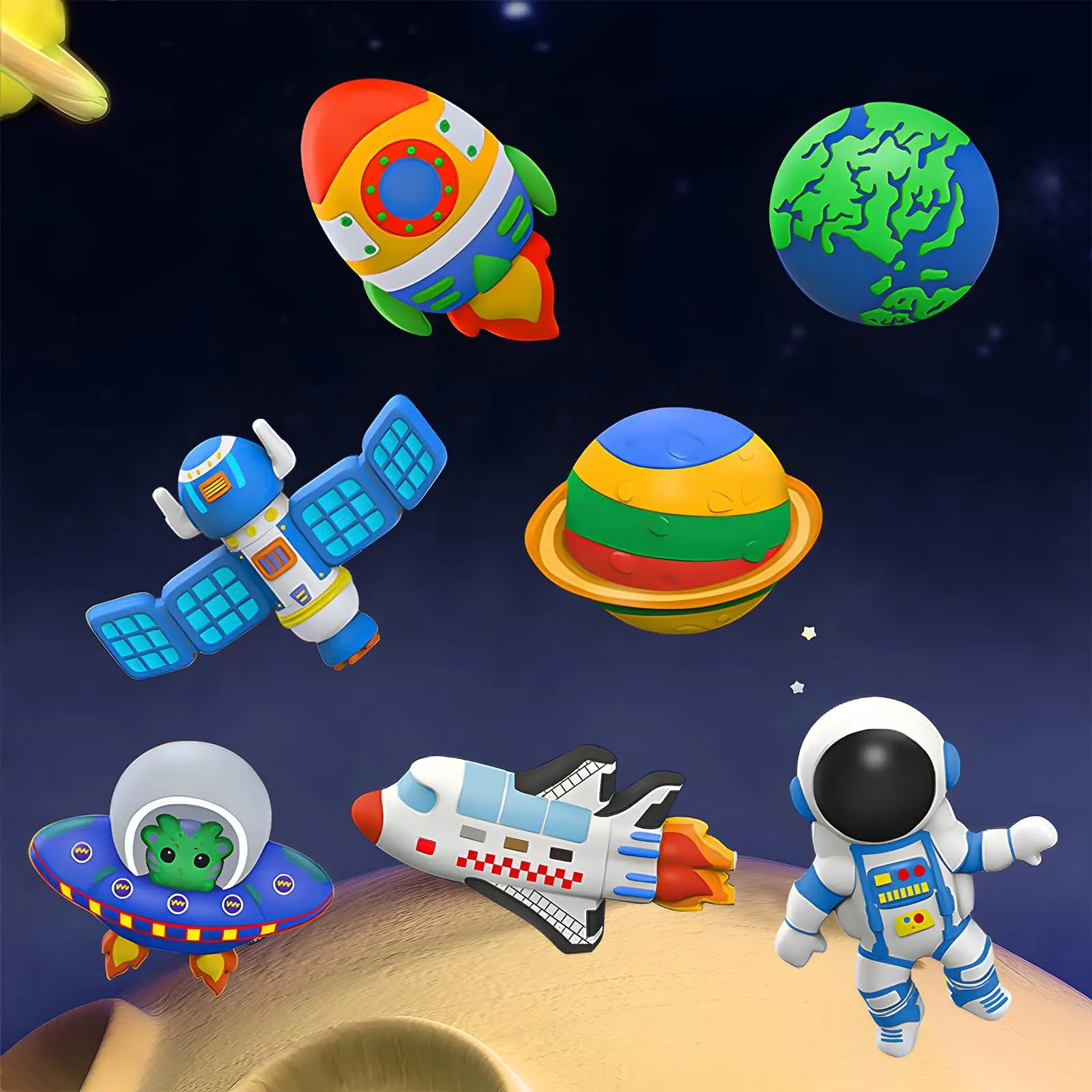 Space DIY Gypsum Kit for Kids  - огляд і ціна Art Craft Toddler