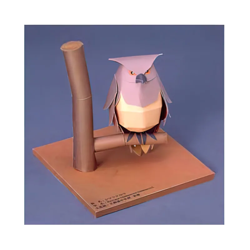 Blakiston's Fish Owls Origami  - огляд і ціна Art Craft Cardboard