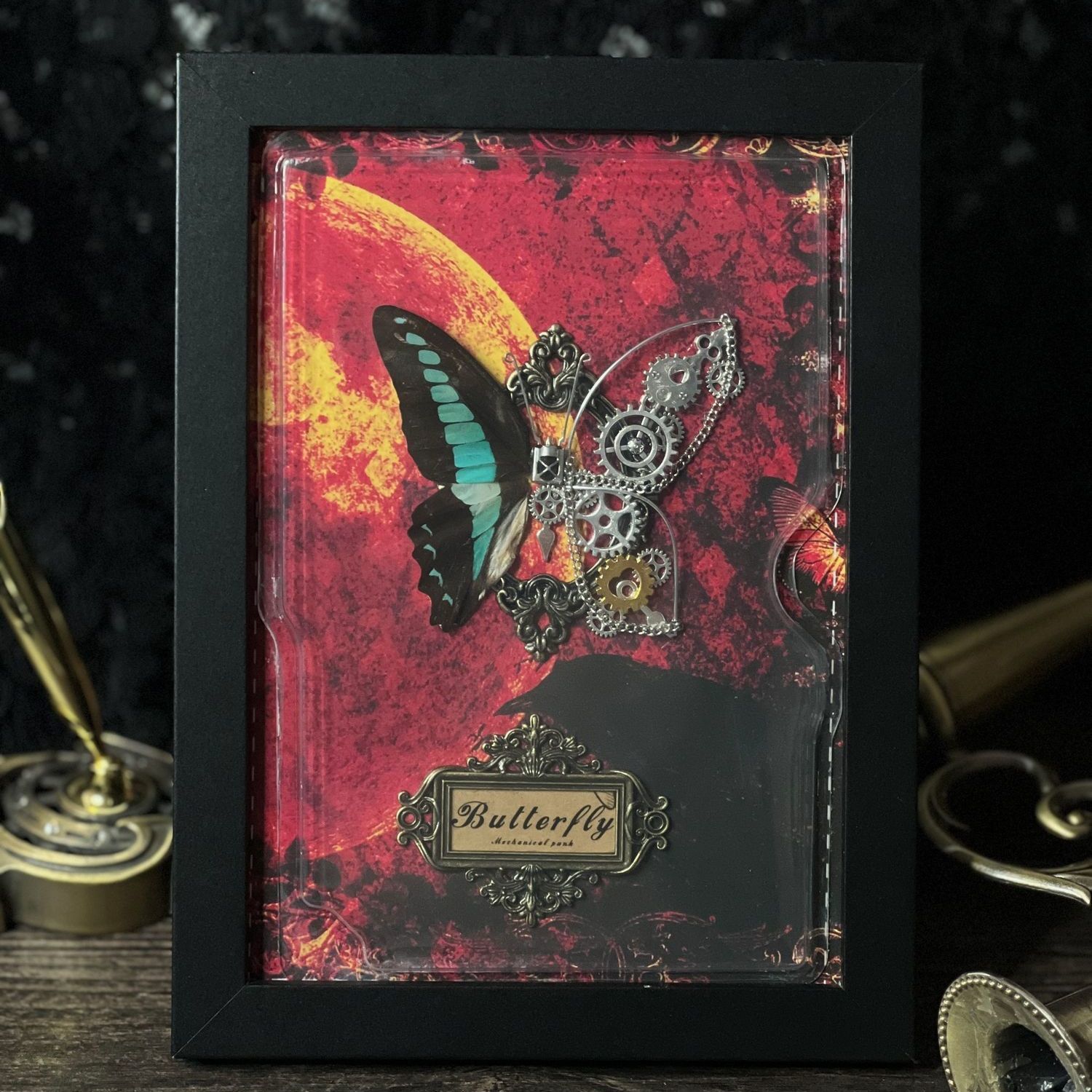 Steampunk Butterfly Frame DIY  - огляд і ціна Art Craft And Cloth