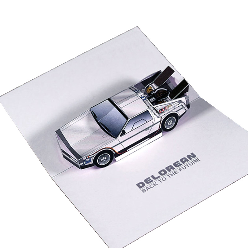 Back To The Future POP-UP Card - огляд і ціна Art Craft Cardboard