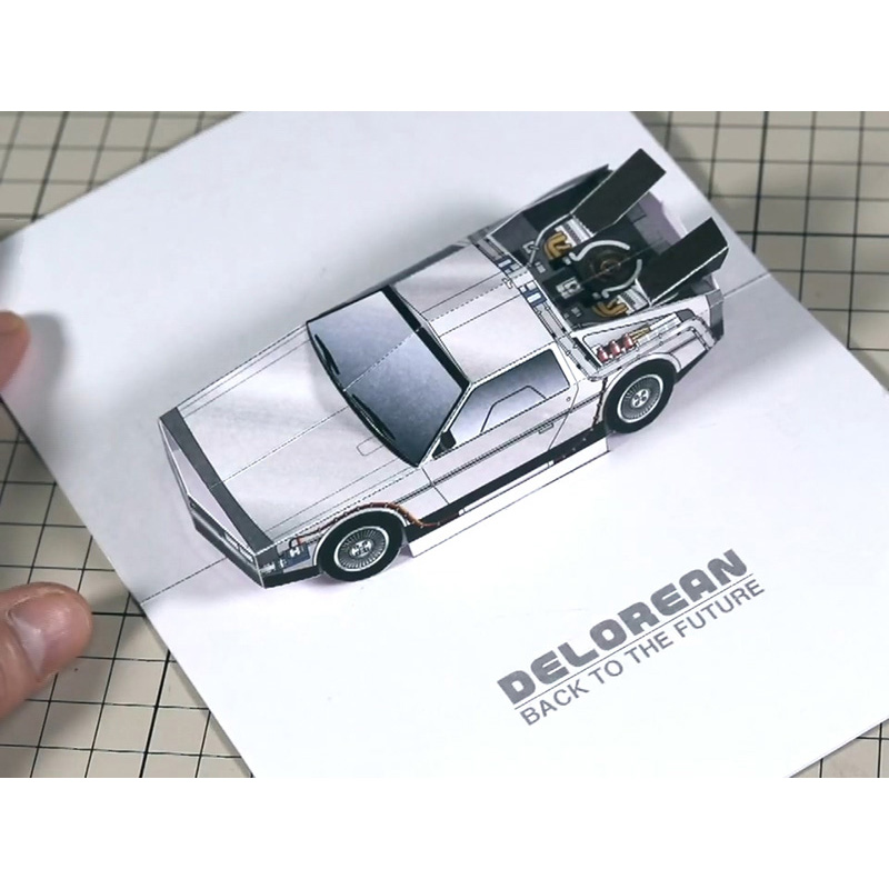 Back To The Future POP-UP Card - огляд і ціна Art Craft Cardboard