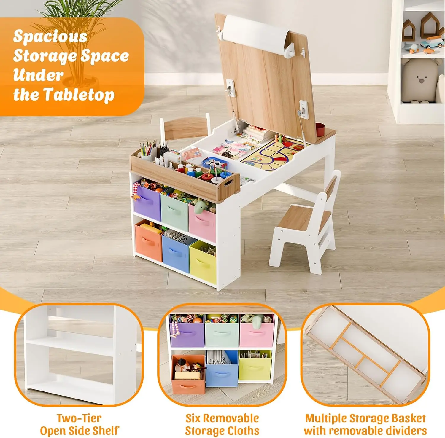 Kids Art Table and Chair Set w - огляд і ціна Art Craft Toddler
