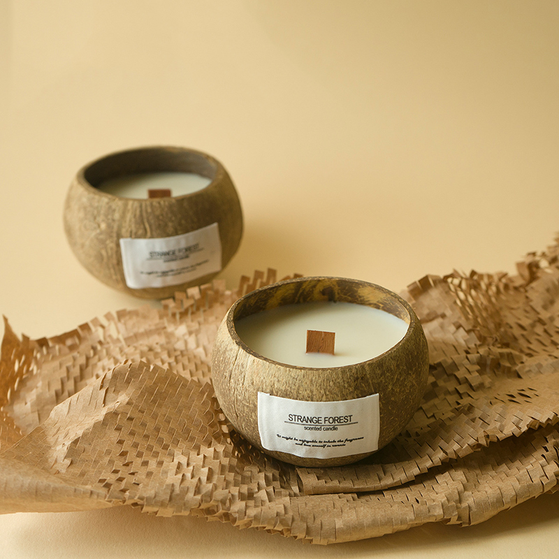 Coconut Shell Aromatherapy Can - огляд і ціна Soy Candle Fragrance Oil