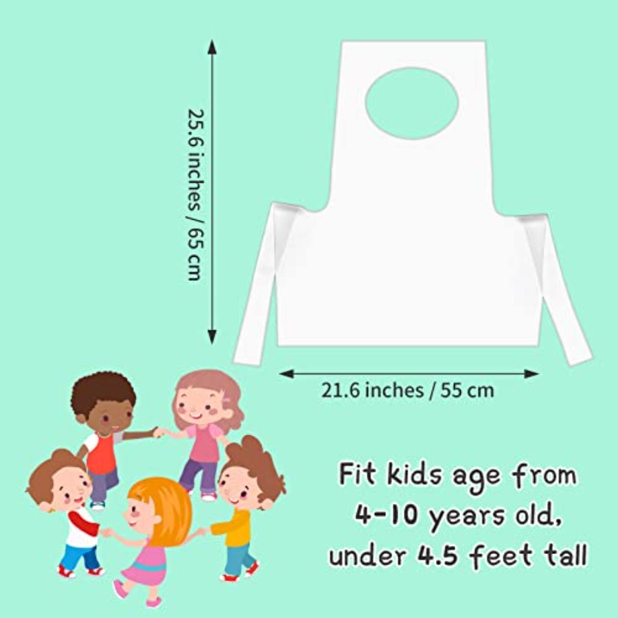 HKACSTHI Disposable Aprons for - огляд і ціна Art Craft Toddler