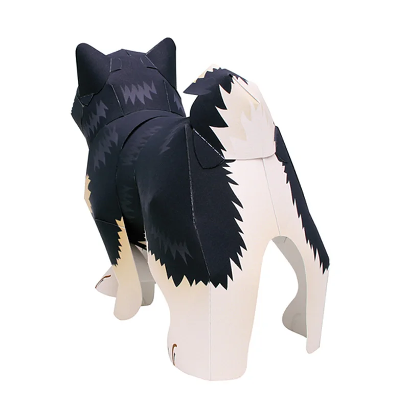Black Shiba Inu Dog Handmade O - огляд і ціна Art Craft Cardboard