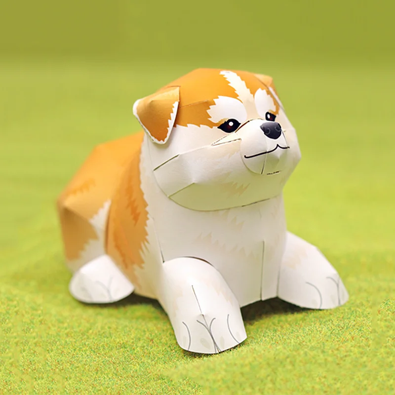Akita Shiba Inu Folding Handma - огляд і ціна Art Craft Cardboard
