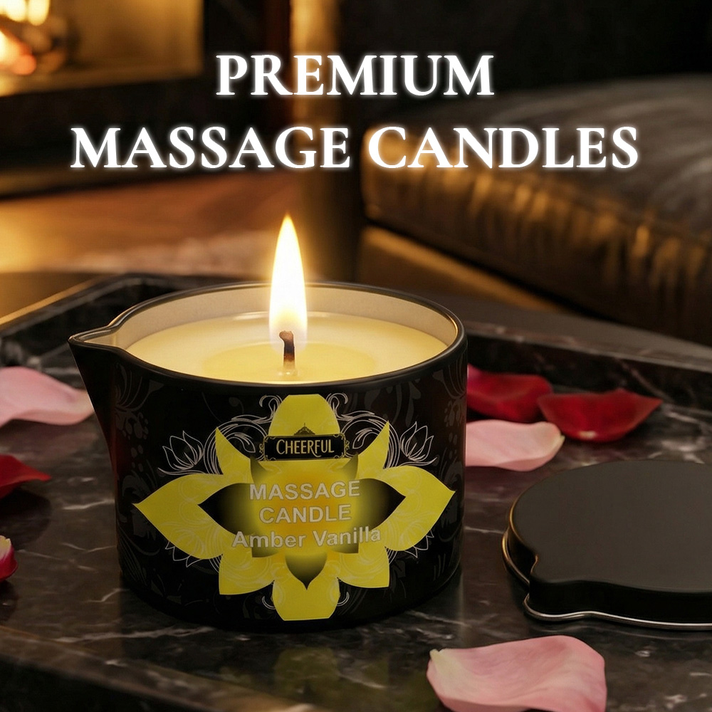 Amber Vanilla Massage Oil Cand - огляд і ціна Soy Candle Fragrance Oil