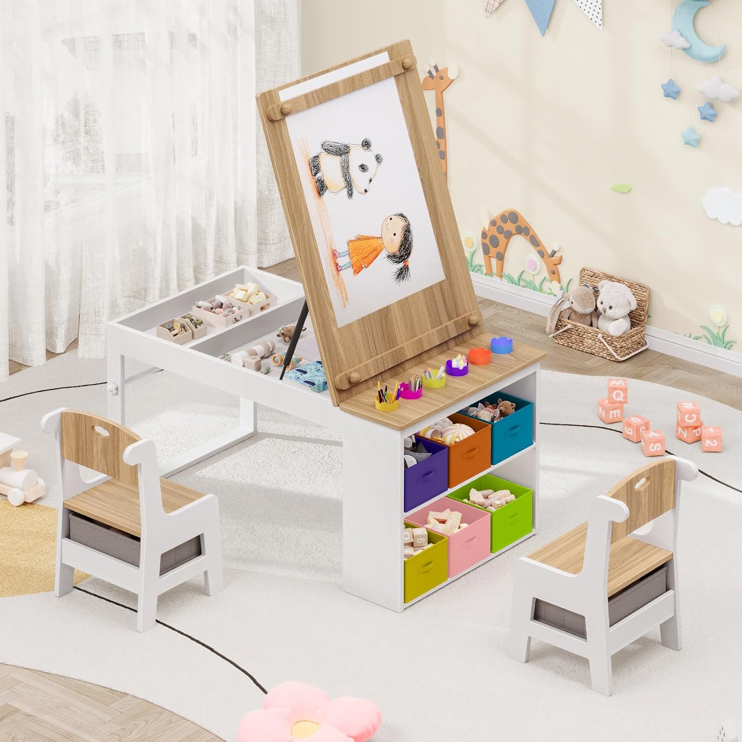 Kids Art Table and Chairs, Tod - огляд і ціна Art Craft Toddler