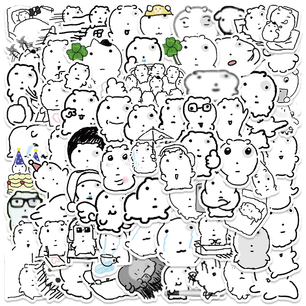 72PCS Abstract Eye Bubble Cat  - огляд і ціна Artwork Craft