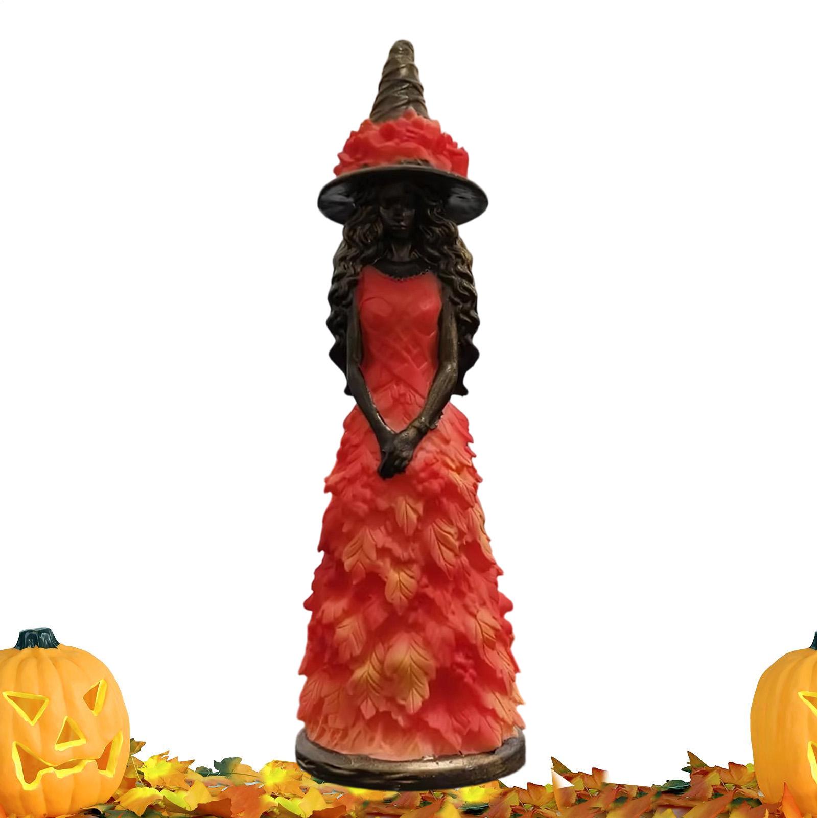 Witch Statue Halloween Gothic  - огляд і ціна Art And Craft Autumn