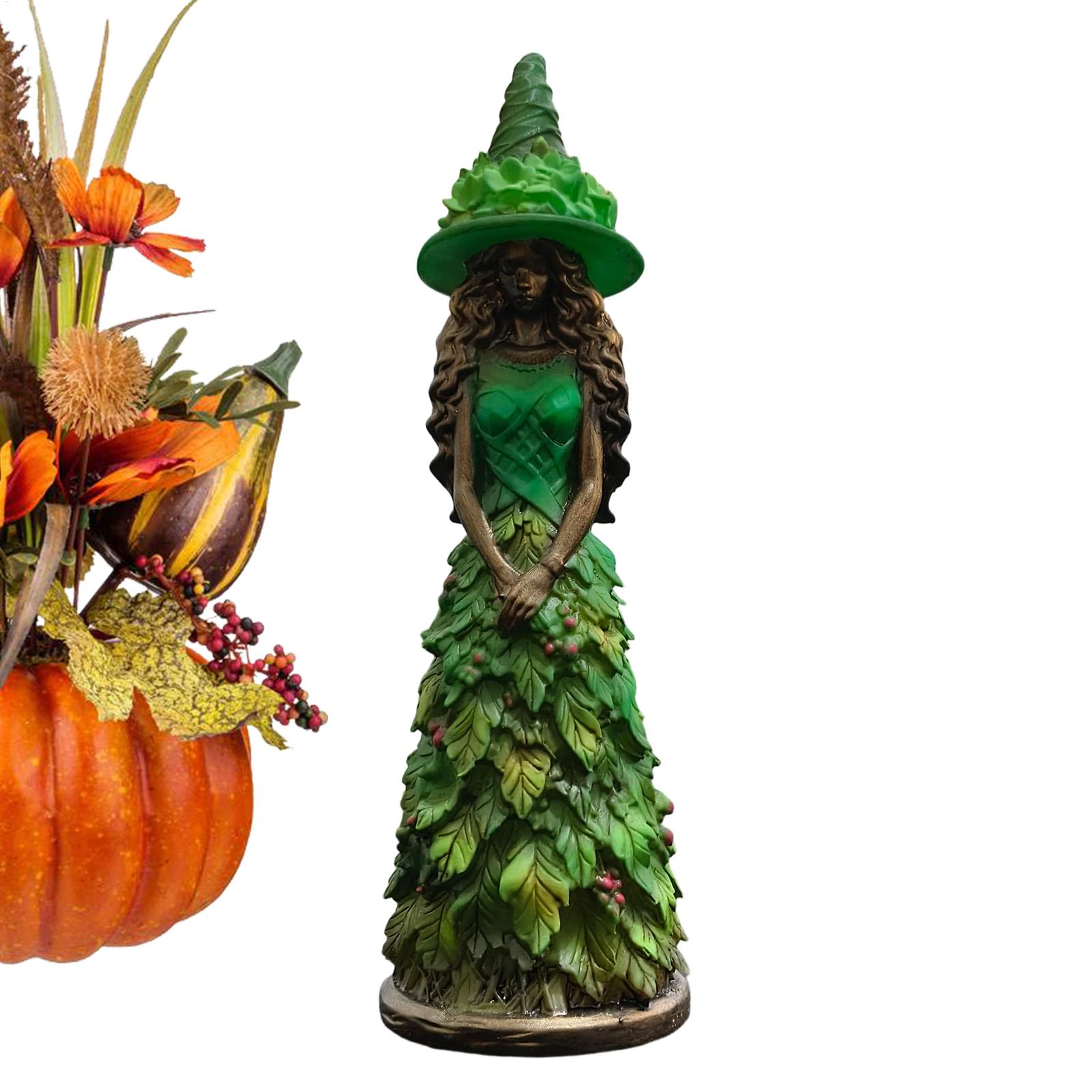 Witch Statue Halloween Gothic  - огляд і ціна Art And Craft Autumn