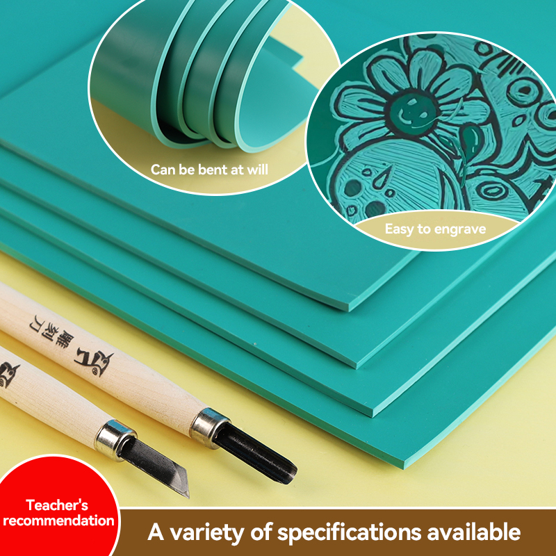 3mm/5mm Linoleum Block Stamp A - огляд і ціна Artwork Craft