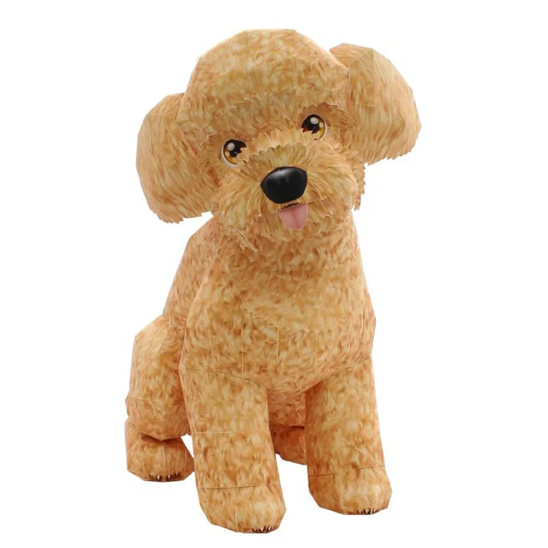Toy Poodle Dog Folding Origami - огляд і ціна Art Craft Cardboard