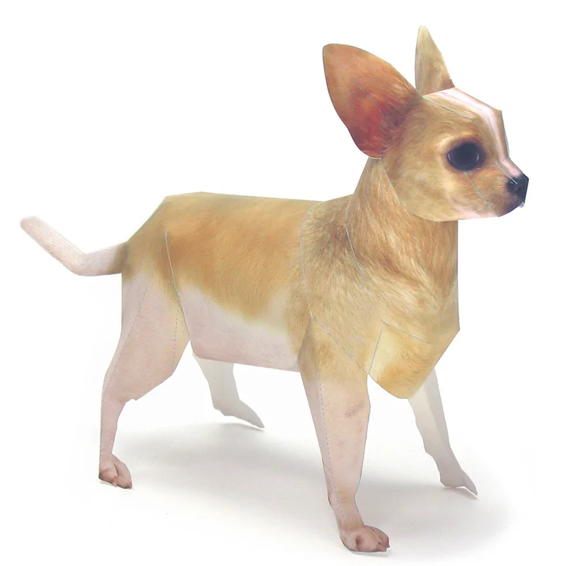 Chihuahua Dog Origami Art Pet  - огляд і ціна Art Craft Cardboard