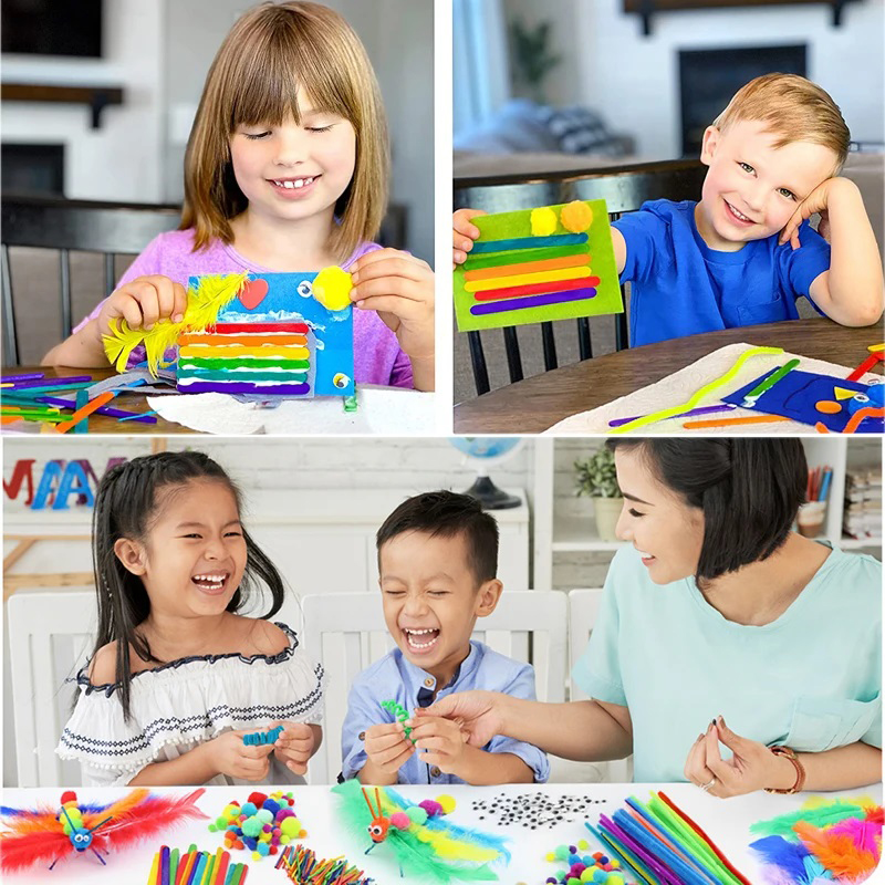 1000pcs Kids Crafts Art Suppli - огляд і ціна Art Craft And Cloth