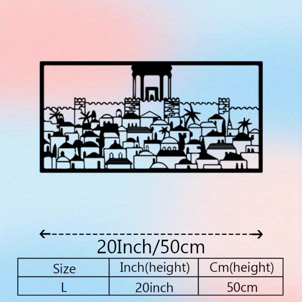 CIFBUY Metal Wall Art Jerusale - огляд і ціна Art & Craft Paper Ideas For Kids