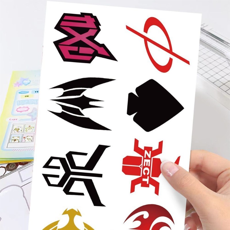 60 Sheets Kamen Rider Logo Sti - огляд і ціна Artwork Craft